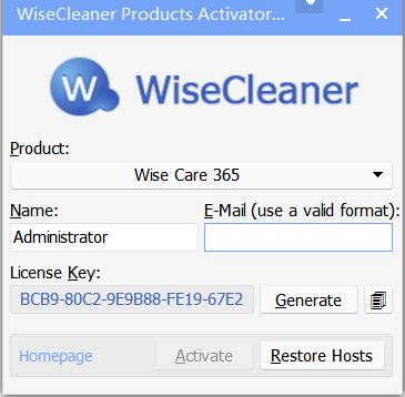 WiseCleaner产品注册机 WiseCleaner Products Activator v1.1,WiseCleaner产品注册机 WiseCleaner Products Activator v1.1 - 九鸟资源网,WiseCleaner,产品注册机,WiseCleaner Products Activator,第1张